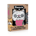 Fuggler - Alley Cats Cheezee (Cream) AR Pin