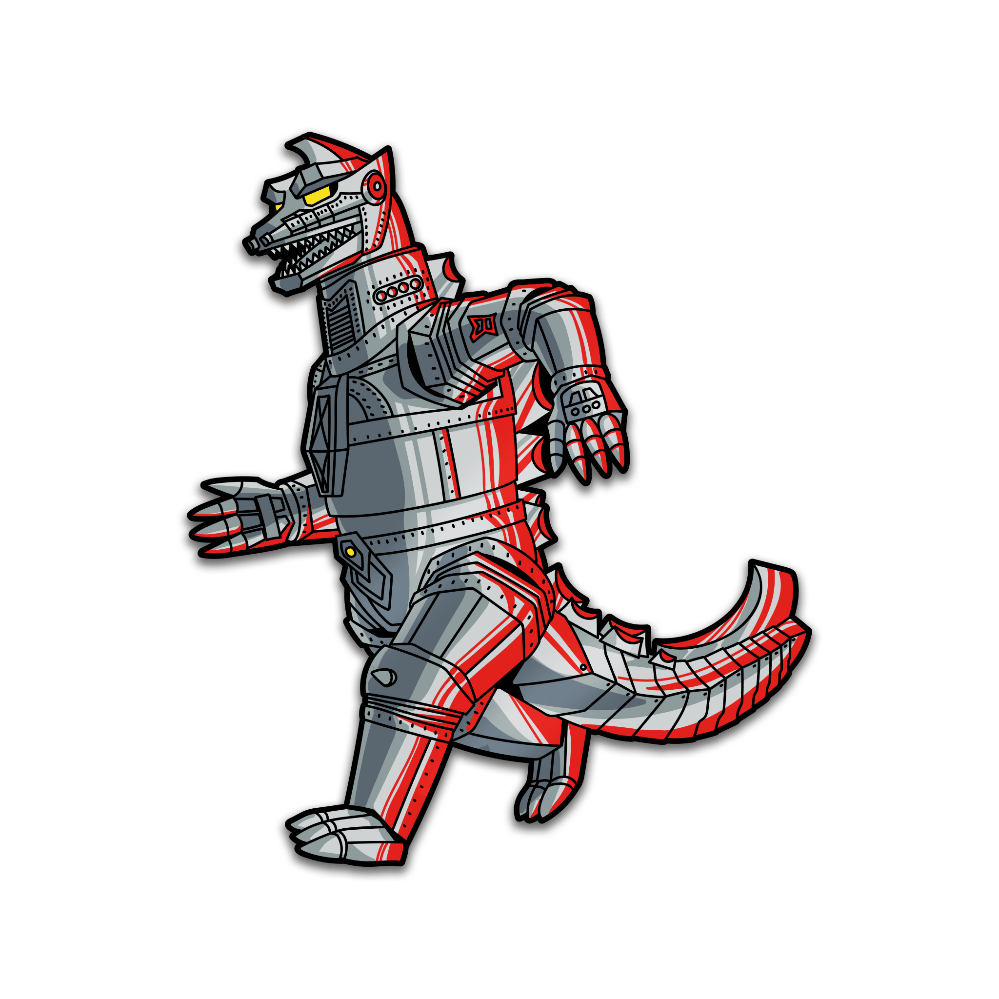 Mechagodzilla XL AR Pin (Showa Era)