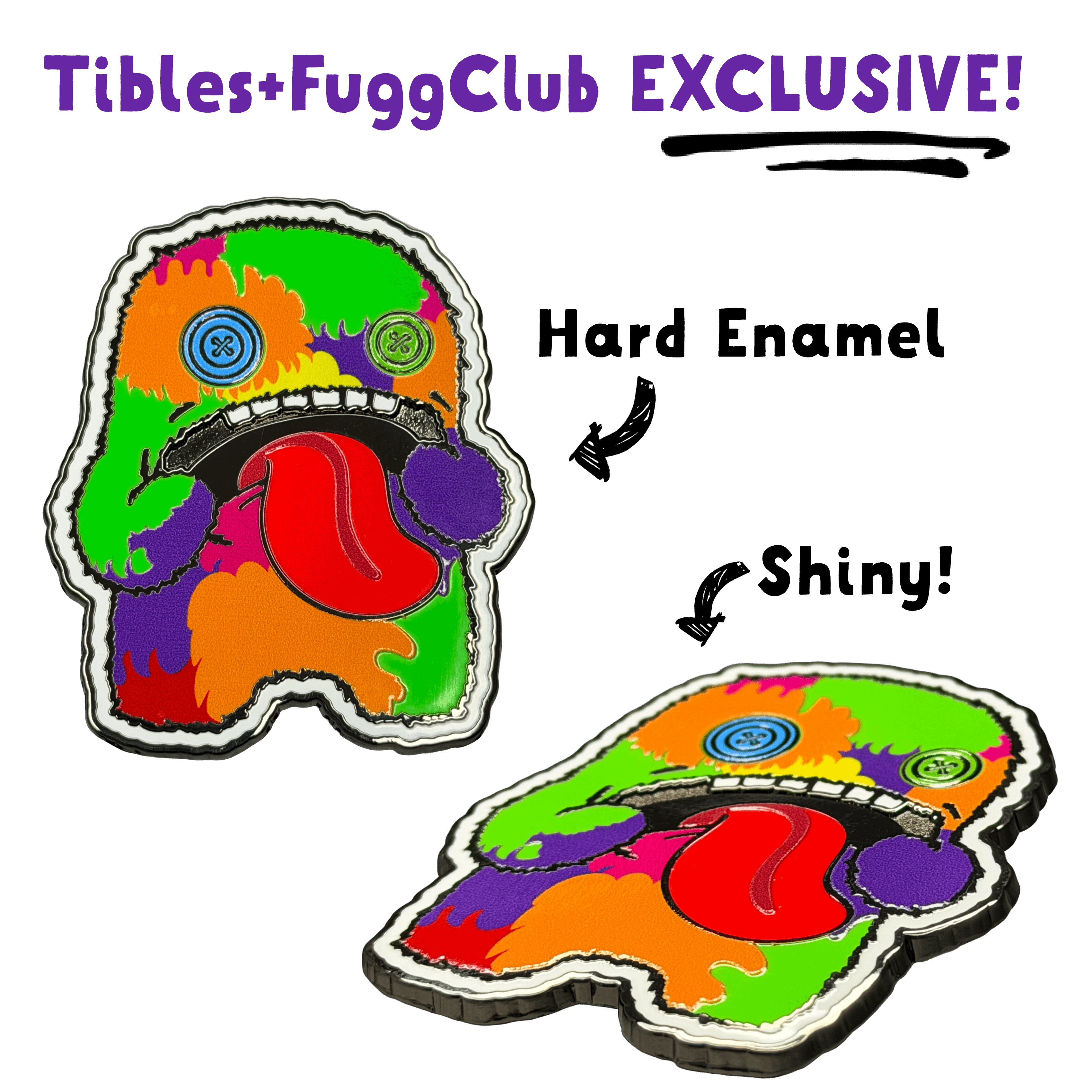 Oogah Boogah Hard Enamel Pin