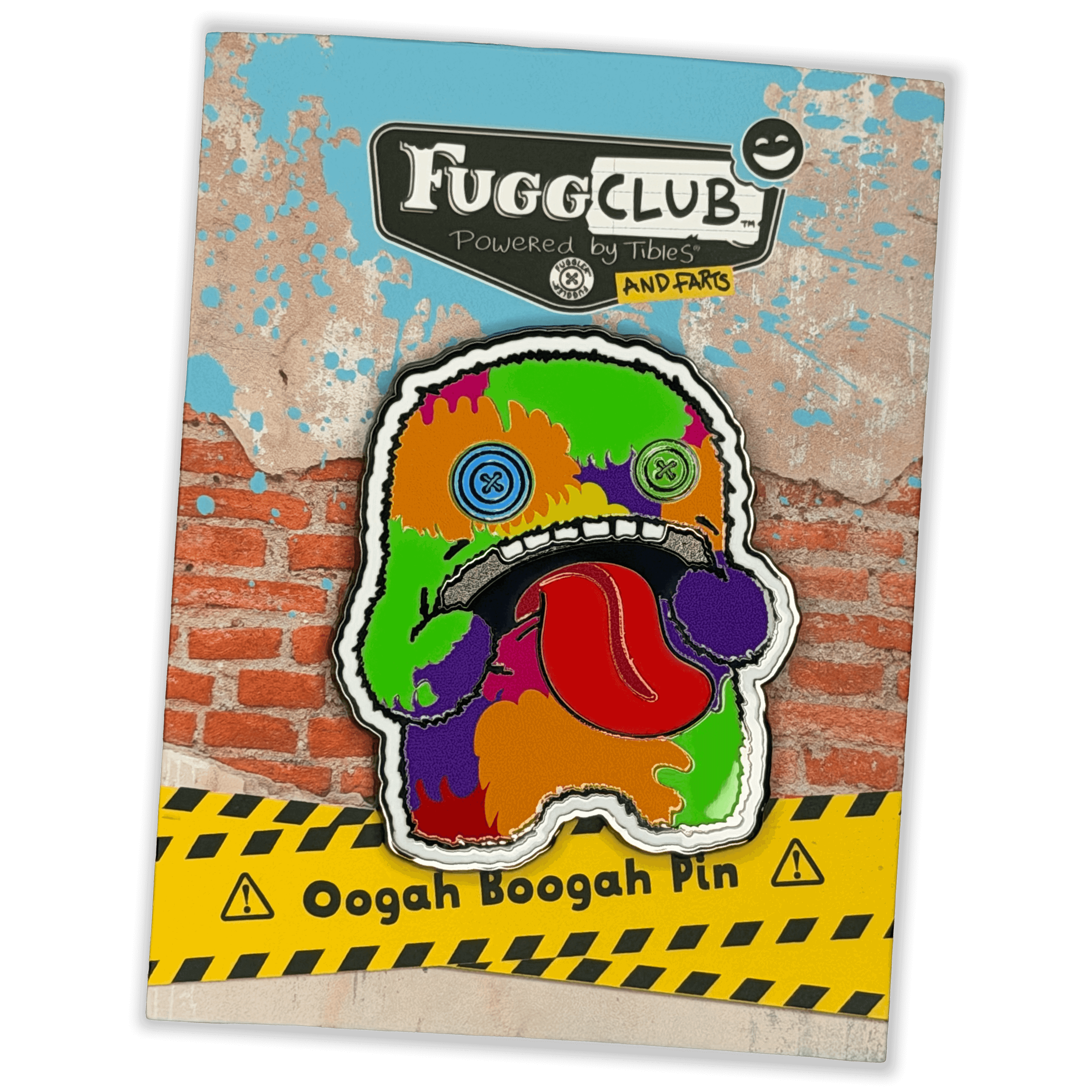 Oogah Boogah Hard Enamel Pin